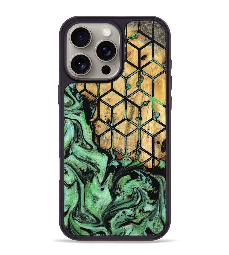 iPhone 16 Pro Max Wood Phone Case - Alyce (Pattern, 783042)