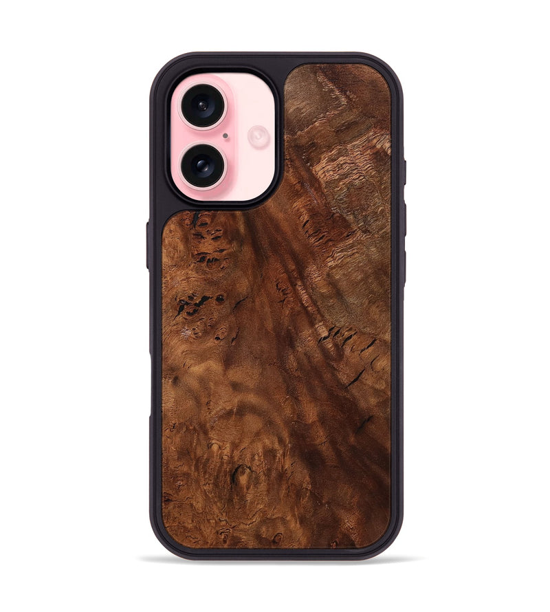iPhone 16 Wood Phone Case - Wrenlee (Wood Burl, 783083)