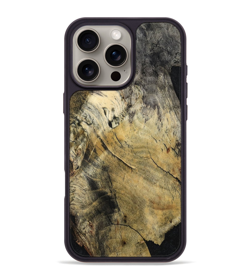 iPhone 16 Pro Max Wood Phone Case - Raekwon (Wood Burl, 783092)