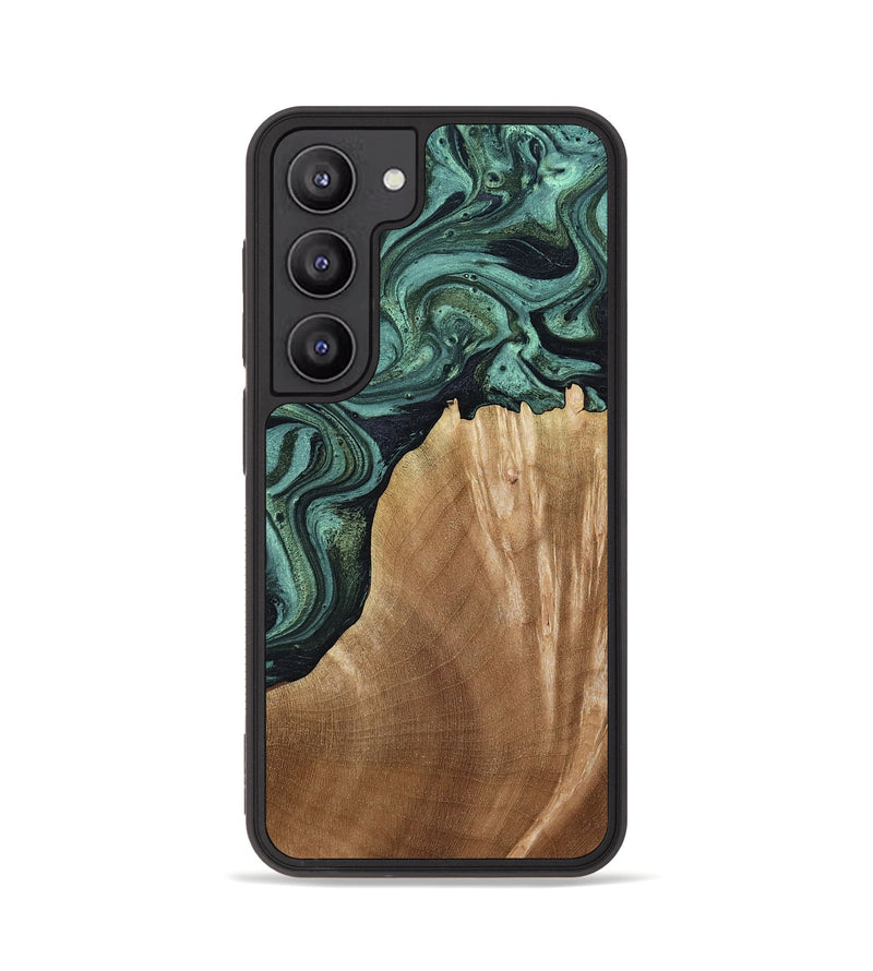 Galaxy S23 Wood Phone Case - Vern (Green, 783135)
