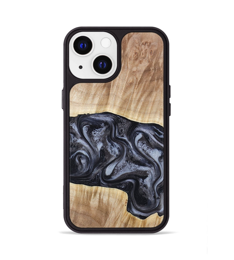 iPhone 13 Wood Phone Case - Shakira (Black & White, 783137)