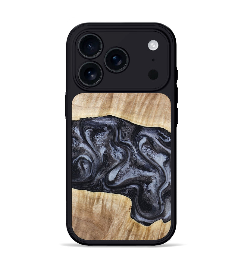 iPhone 17 Pro Wood Phone Case - Shakira (Black & White, 783137)
