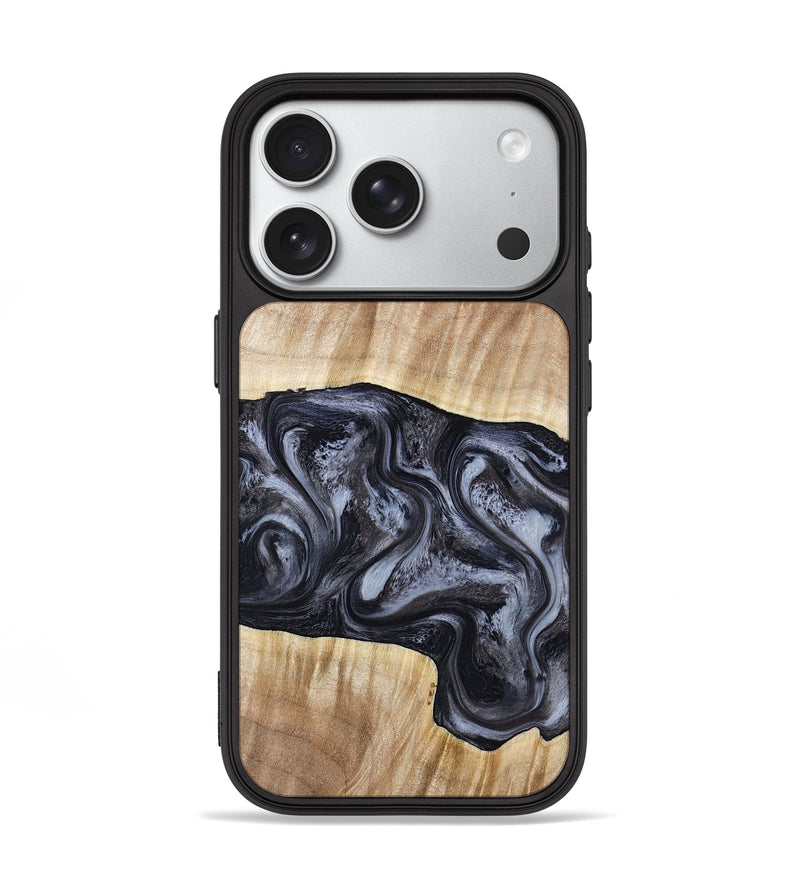 iPhone 18 Pro Wood Phone Case - Shakira (Black & White, 783137)