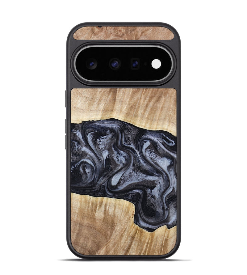 Pixel 11 Pro Wood Phone Case - Shakira (Black & White, 783137)