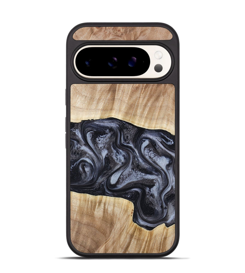 Pixel 9 Wood Phone Case - Shakira (Black & White, 783137)