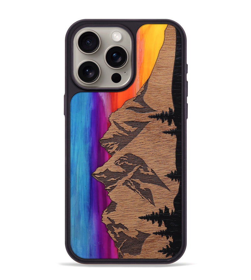 iPhone 15 Pro Max Wood Phone Case - Arline (MNTNS, 783245)