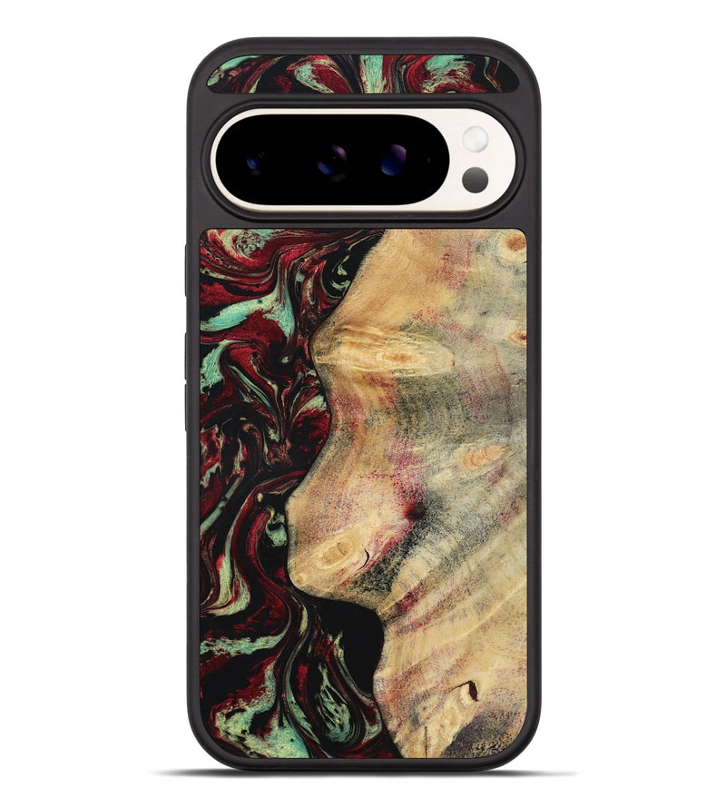 Pixel 10 Pro XL Wood Phone Case - Branden (Red, 783289)