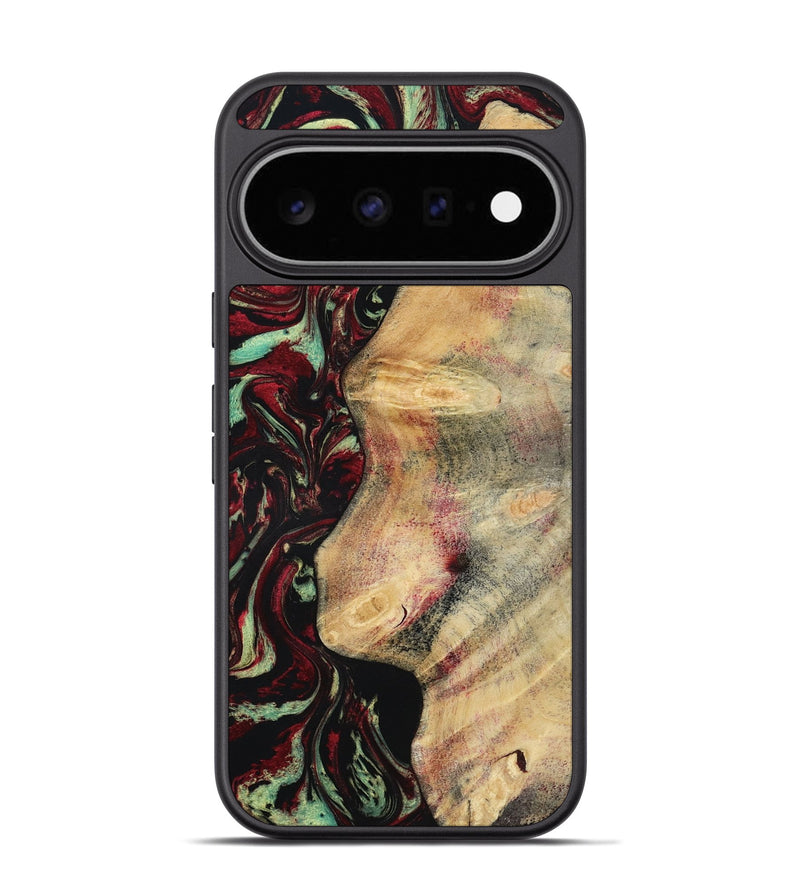 Pixel 11 Pro Wood Phone Case - Branden (Red, 783289)