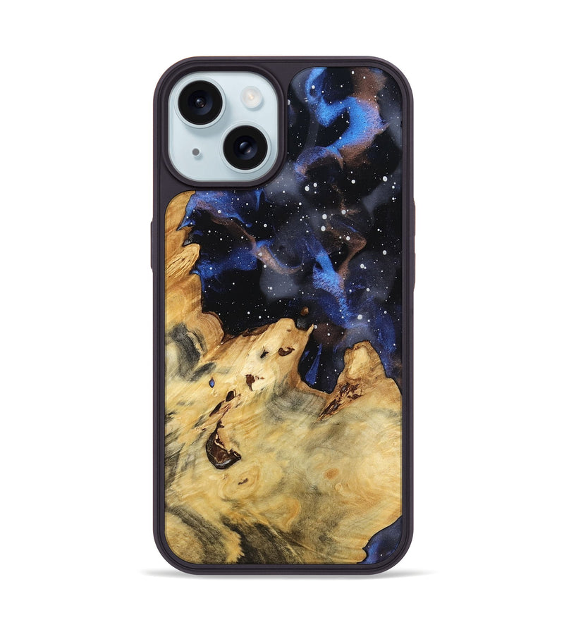 iPhone 15 Wood Phone Case - Melissa (Cosmos, 783320)