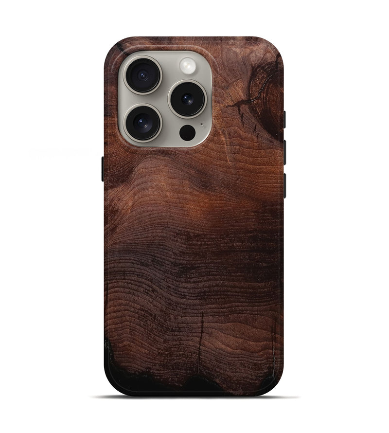 iPhone 16 Pro Wood Live Edge Phone Case - Nell (Wood Burl, 783359)