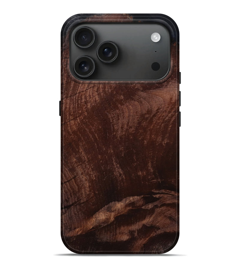 iPhone 17 Pro Max Wood Live Edge Phone Case - Aspen (Wood Burl, 783361)