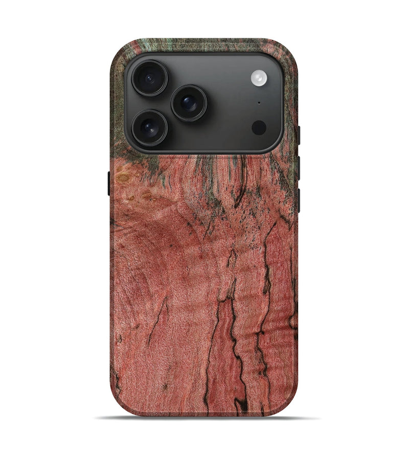 iPhone 17 Pro Wood Live Edge Phone Case - Ainhoa (Wood Burl, 783363)