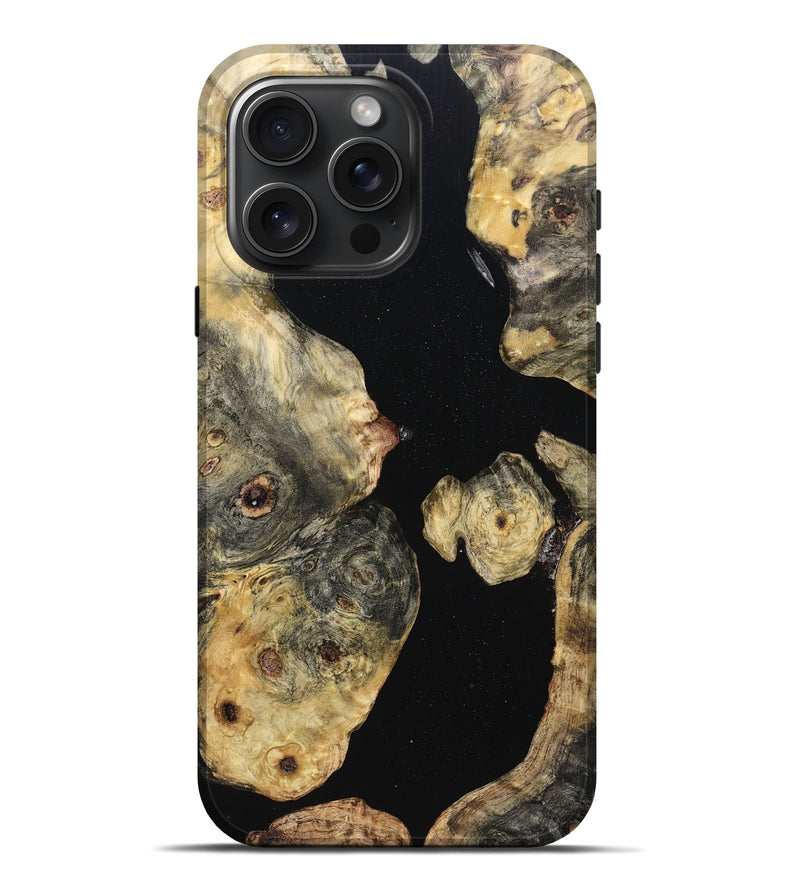 iPhone 16 Pro Max Wood Live Edge Phone Case - Corbett (Wood Burl, 783365)