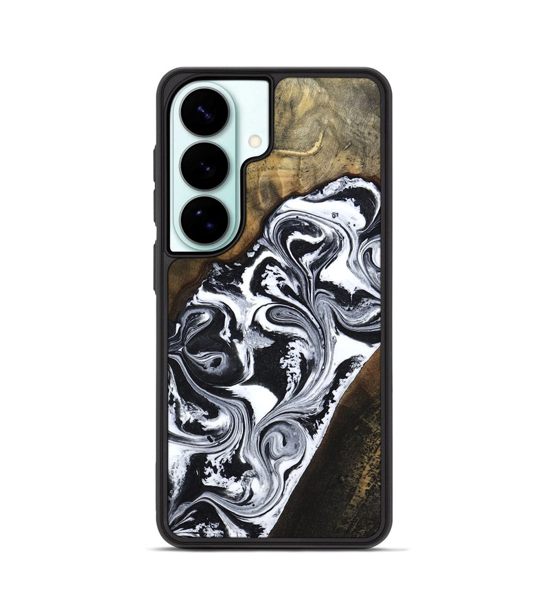 Galaxy S26 Wood Phone Case - Savana (Black & White, 783383)