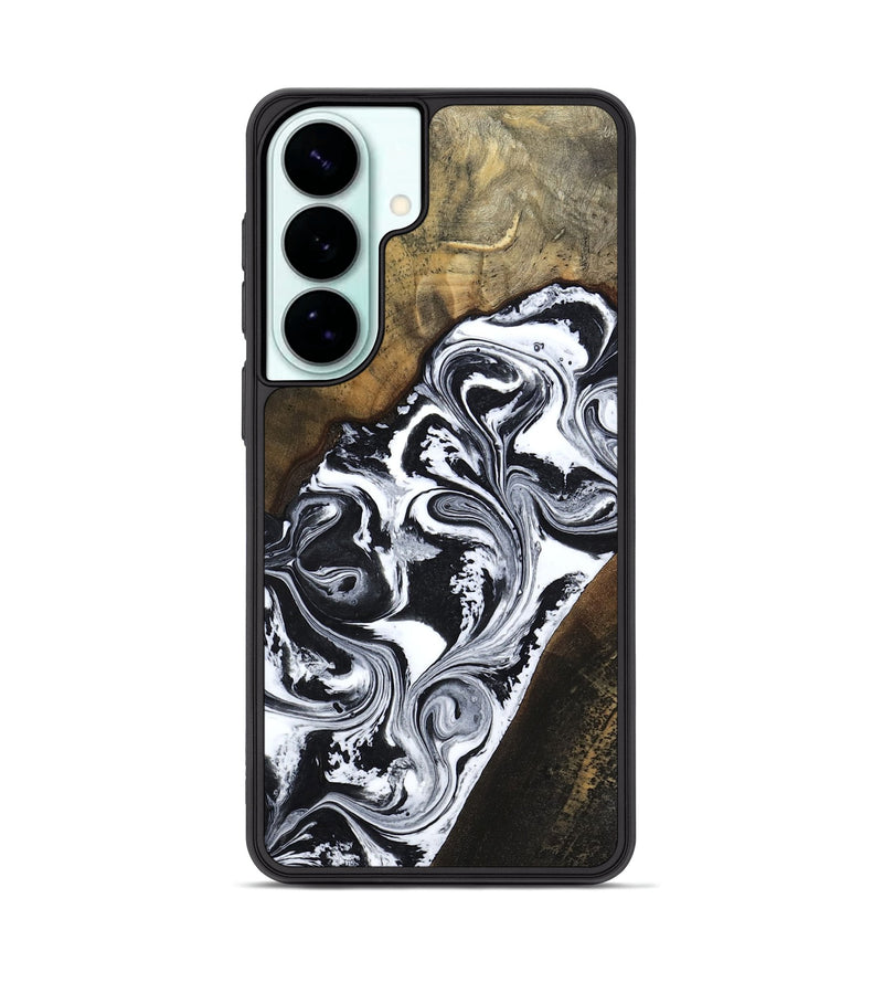 Galaxy S26 Plus Wood Phone Case - Savana (Black & White, 783383)