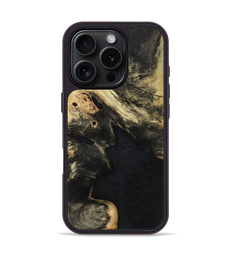 iPhone 16 Pro Wood Phone Case - Jorden (Wood Burl, 783410)