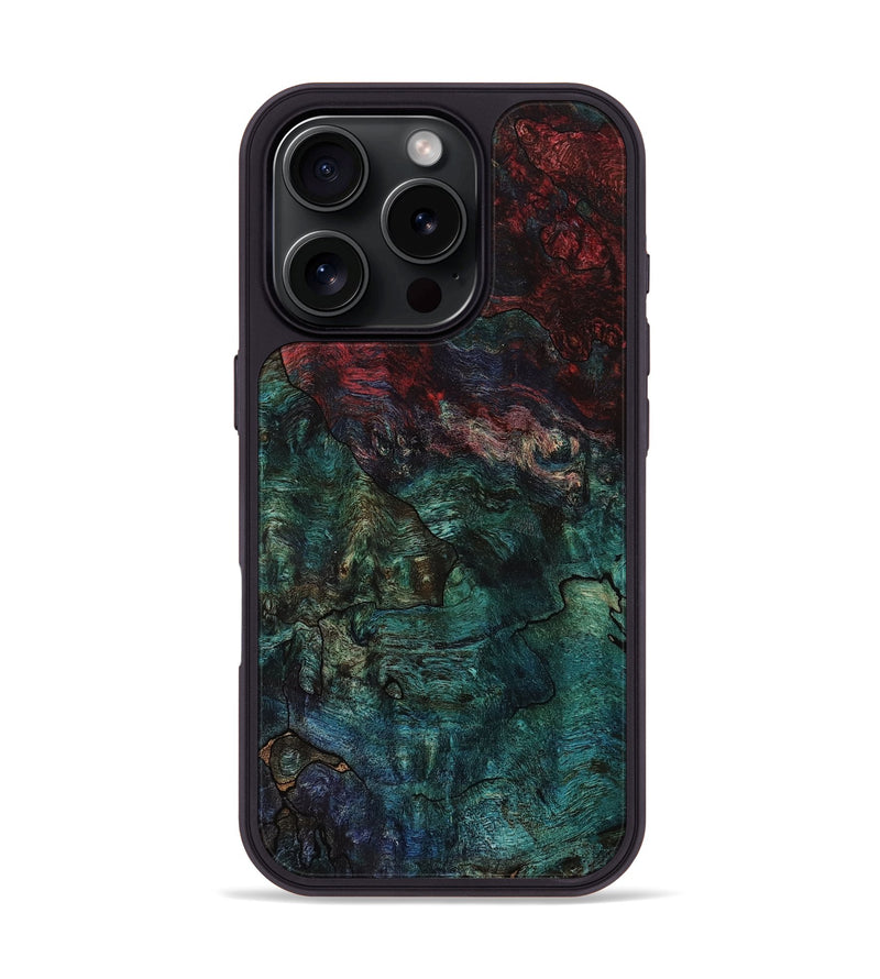 iPhone 16 Pro Wood Phone Case - Brittny (Wood Burl, 783446)