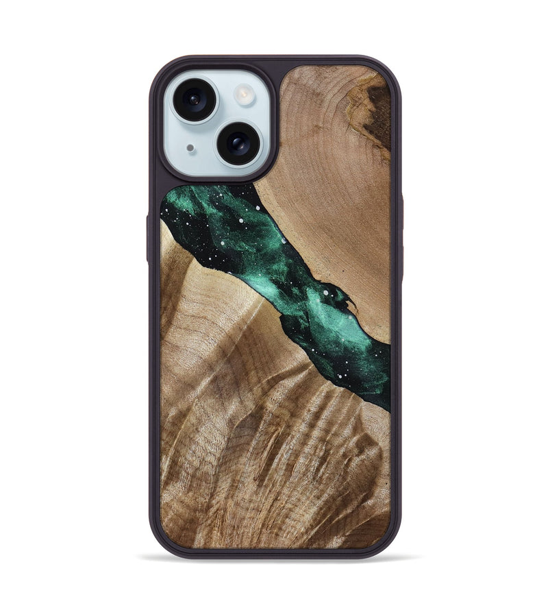 iPhone 15 Wood Phone Case - Ibrahim (Cosmos, 783519)