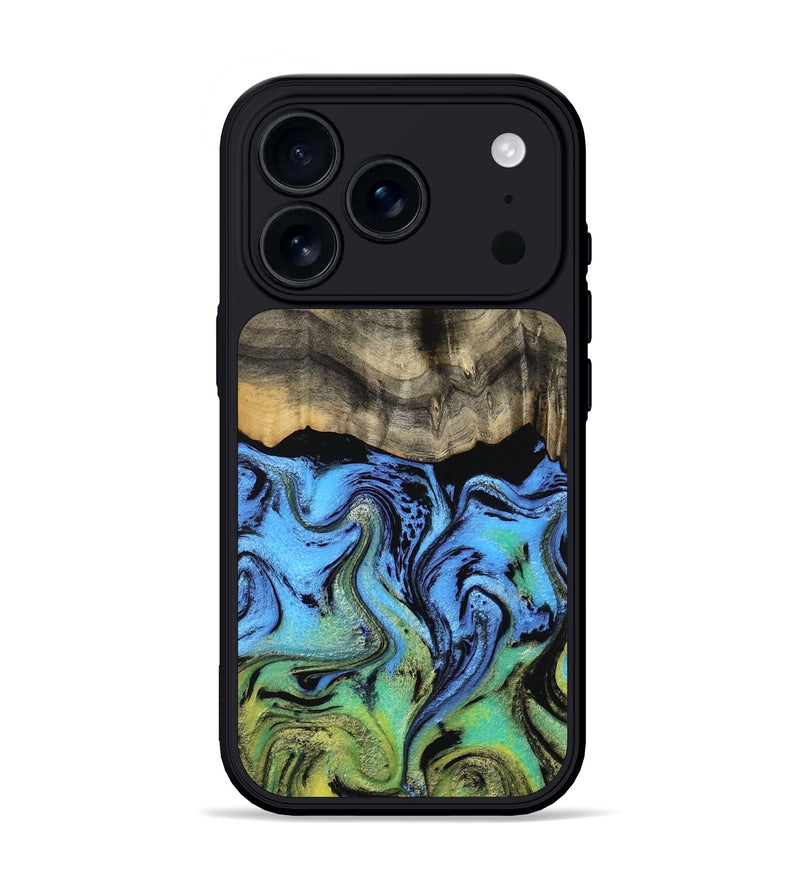 iPhone 17 Pro Wood Phone Case - Kristyn (Ombre, 783735)