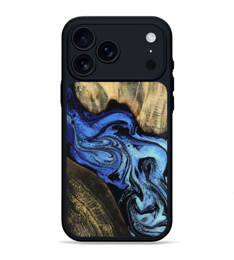 iPhone 17 Pro Max Wood Phone Case - Ainsley (Ombre, 783783)