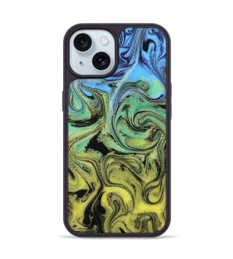 iPhone 15 ResinArt Phone Case - Oaklee (Ombre, 783802)