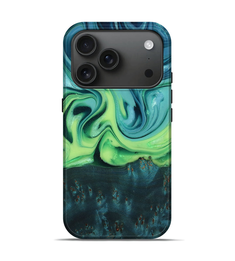 iPhone 17 Pro Wood Live Edge Phone Case - Ayana (Ombre, 783902)