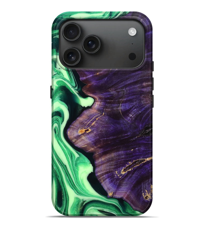 iPhone 17 Pro Max Wood Live Edge Phone Case - Kolton (Ombre, 783925)