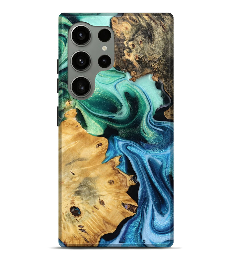 Galaxy S24 Ultra Wood Live Edge Phone Case - January (Ombre, 783932)