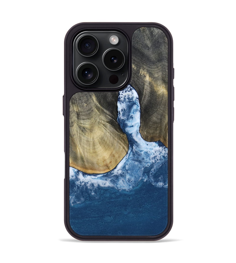 iPhone 16 Pro Wood Phone Case - Kaisen (Coastal, 784021)