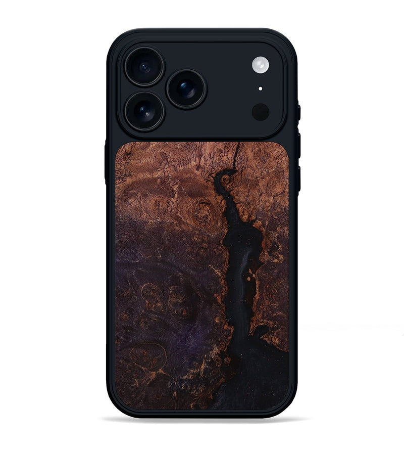 iPhone 17 Pro Max Wood Phone Case - Kaitlin (Wood Burl, 784081)