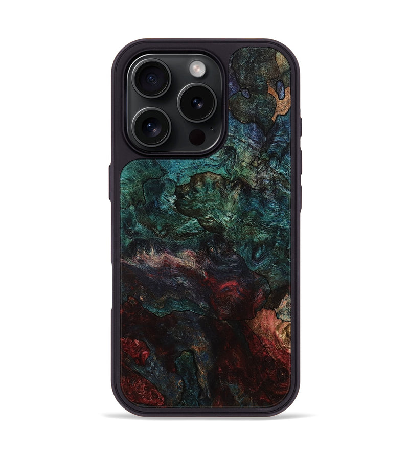 iPhone 16 Pro Wood Phone Case - Roselyn (Wood Burl, 784190)