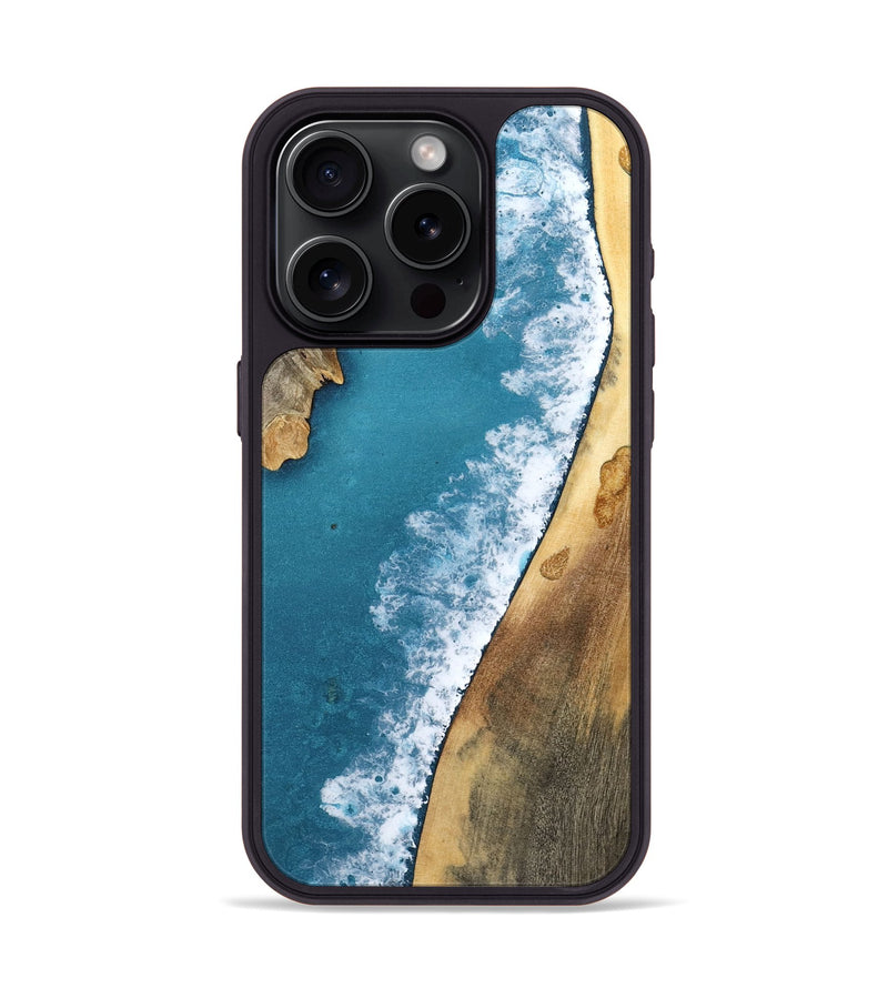 iPhone 15 Pro Wood Phone Case - Alexis (Coastal, 784213)