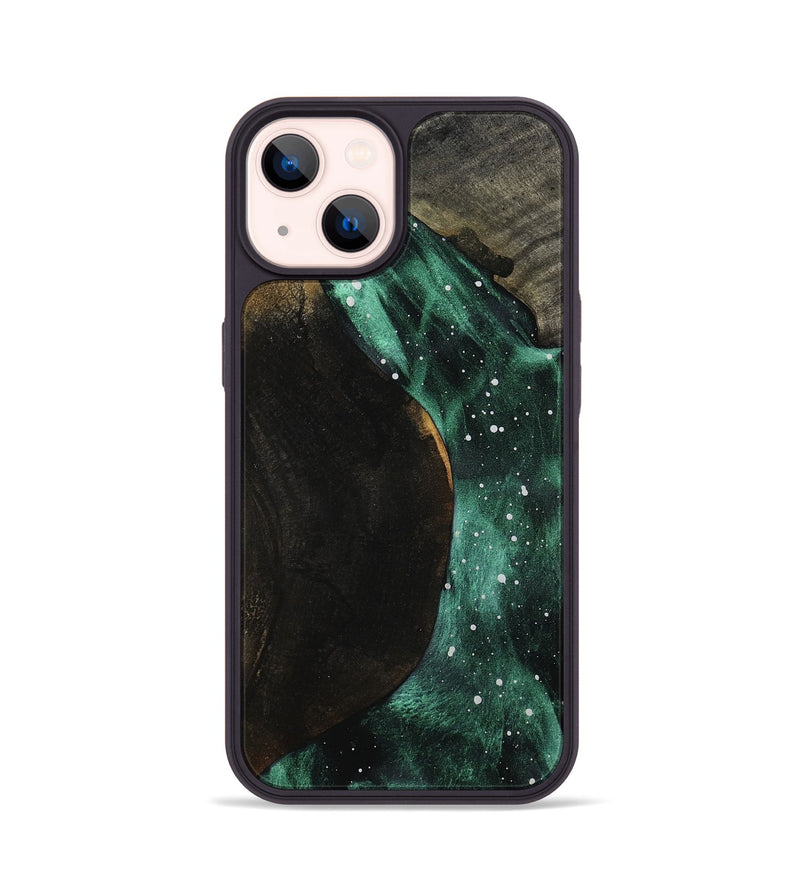 iPhone 14 Wood Phone Case - Carlene (Cosmos, 784222)