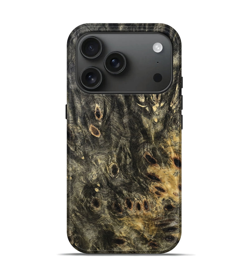 iPhone 17 Pro Wood Live Edge Phone Case - Jaimie (Wood Burl, 784266)