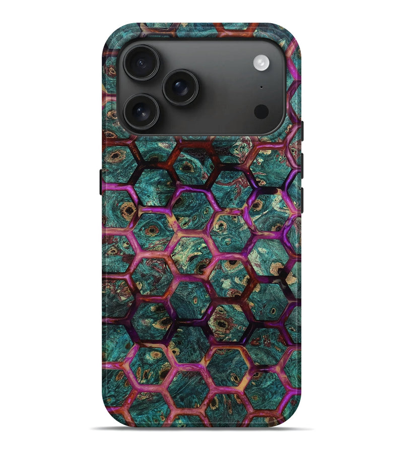 iPhone 17 Pro Max Wood Live Edge Phone Case - Everly (VIVID, 784301)