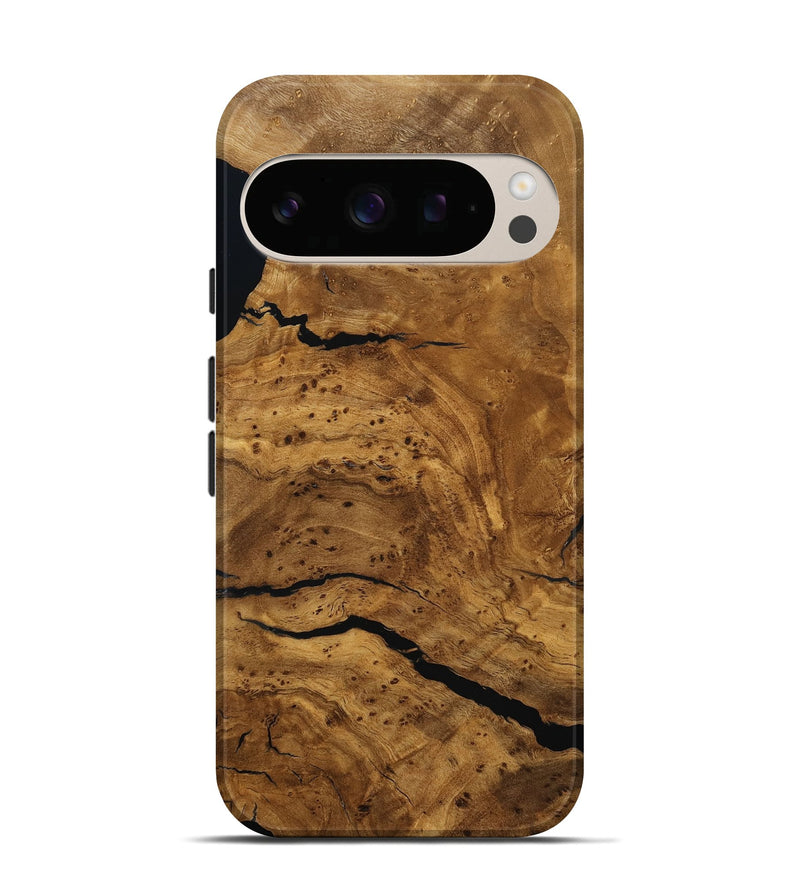 Pixel 10 Pro Wood Live Edge Phone Case - Bertram (Wood Burl, 784306)