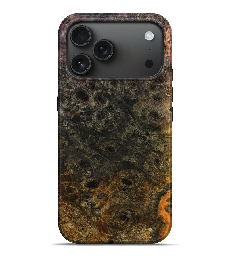 iPhone 17 Pro Max Wood Live Edge Phone Case - Arline (Wood Burl, 784308)