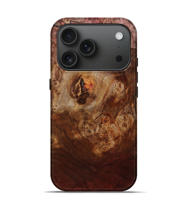 iPhone 17 Pro Wood Live Edge Phone Case - Price (Wood Burl, 784314)