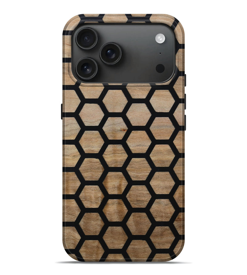 iPhone 17 Pro Max Wood Live Edge Phone Case - Yisroel (Pattern, 784316)