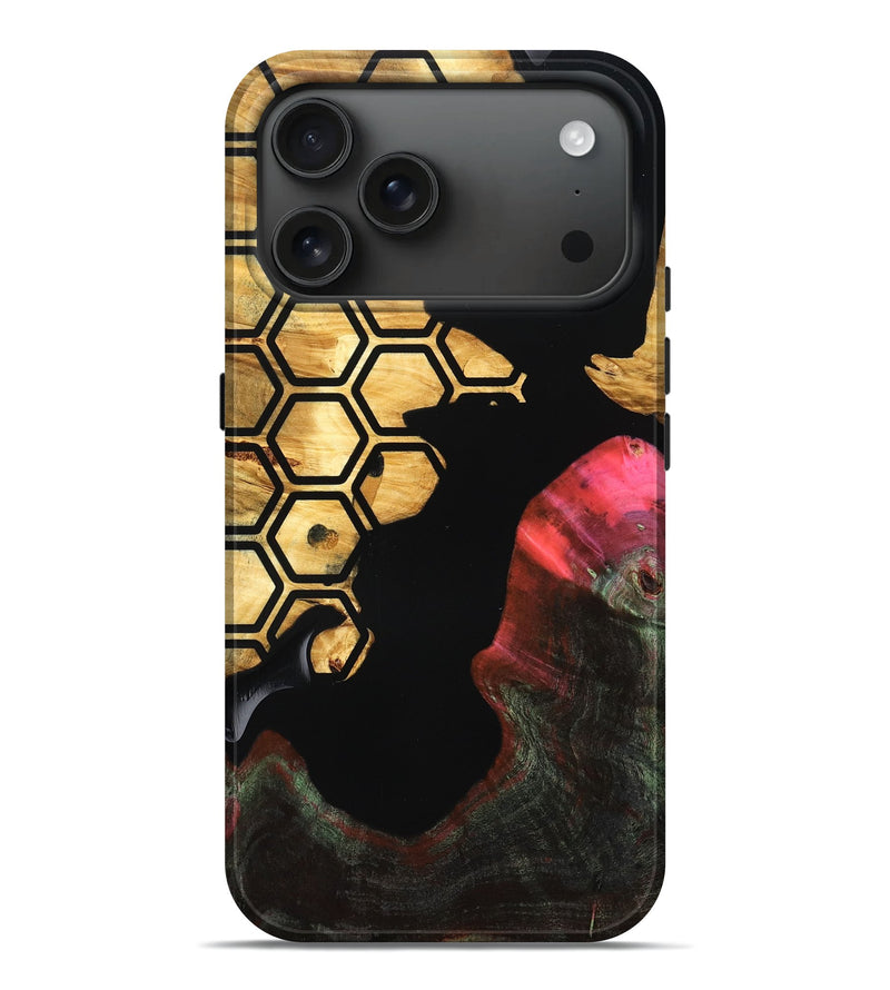iPhone 17 Pro Max Wood Live Edge Phone Case - Watson (Pattern, 784317)
