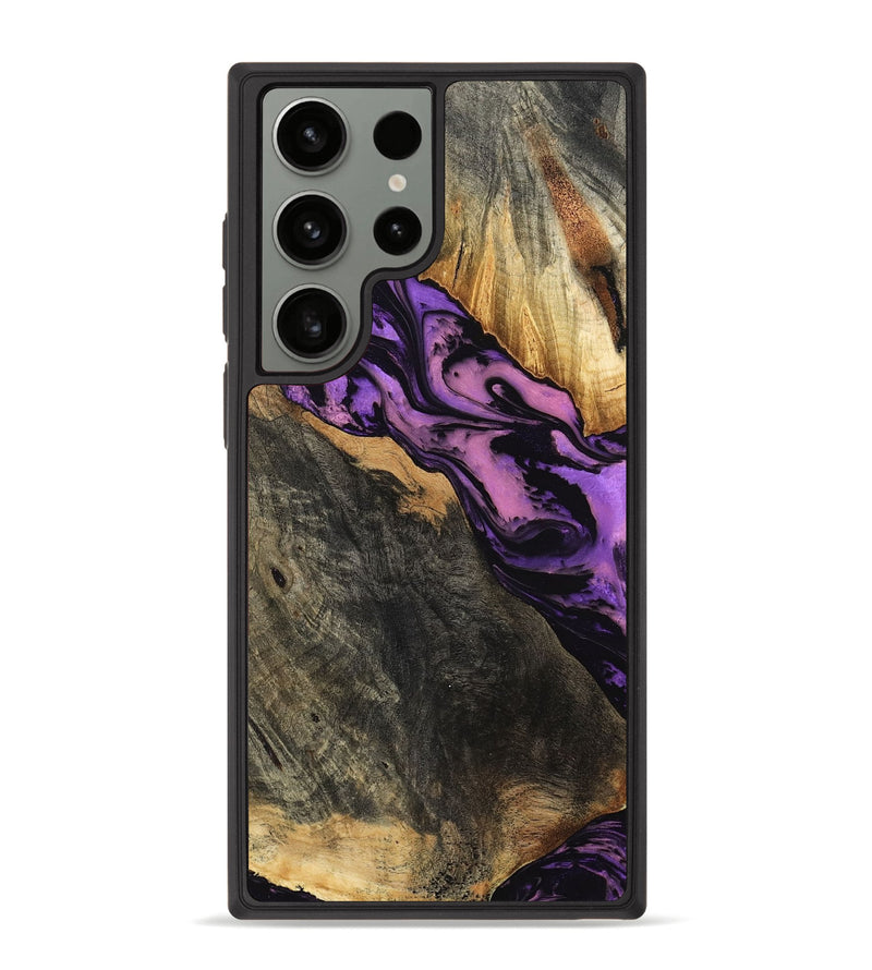 Galaxy S23 Ultra Wood Phone Case - Chyna (Purple, 784416)