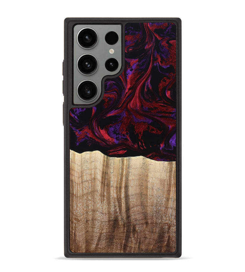 Galaxy S23 Ultra Wood Phone Case - Holden (Red, 784427)