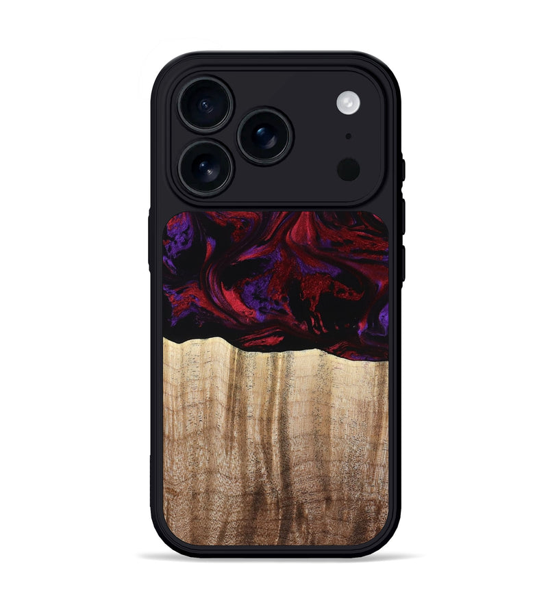 iPhone 17 Pro Wood Phone Case - Holden (Red, 784427)