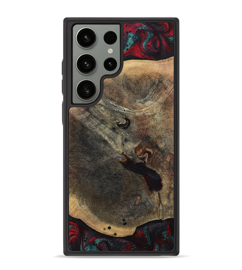 Galaxy S23 Ultra Wood Phone Case - Kiaan (Red, 784434)