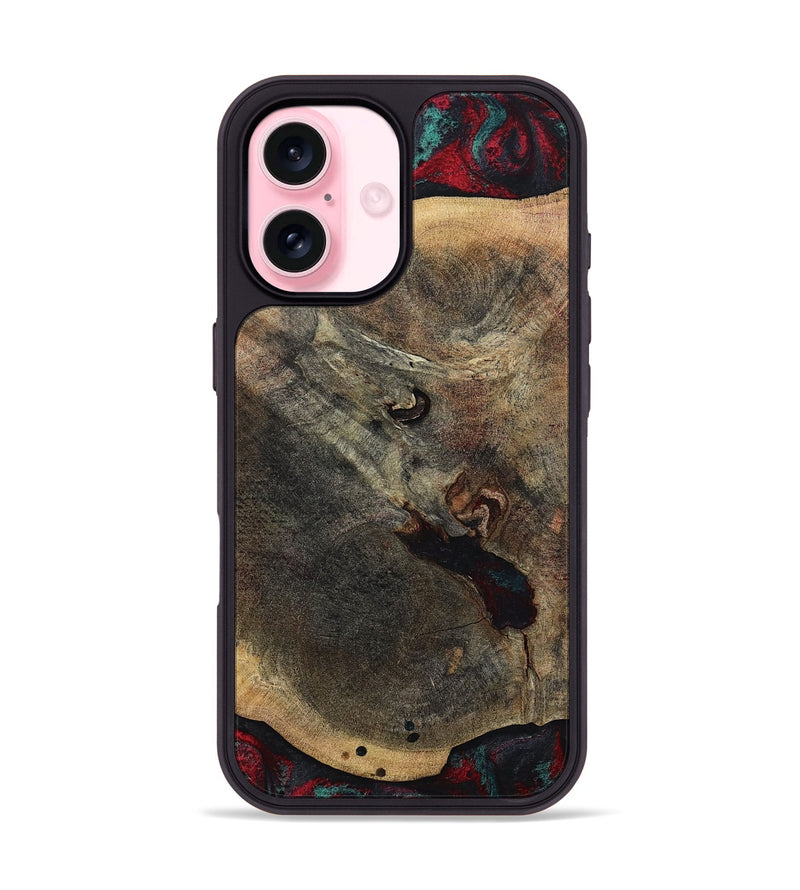 iPhone 17 Wood Phone Case - Kiaan (Red, 784434)