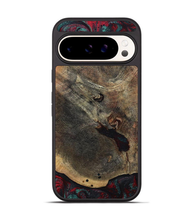Pixel 9 Pro Wood Phone Case - Kiaan (Red, 784434)