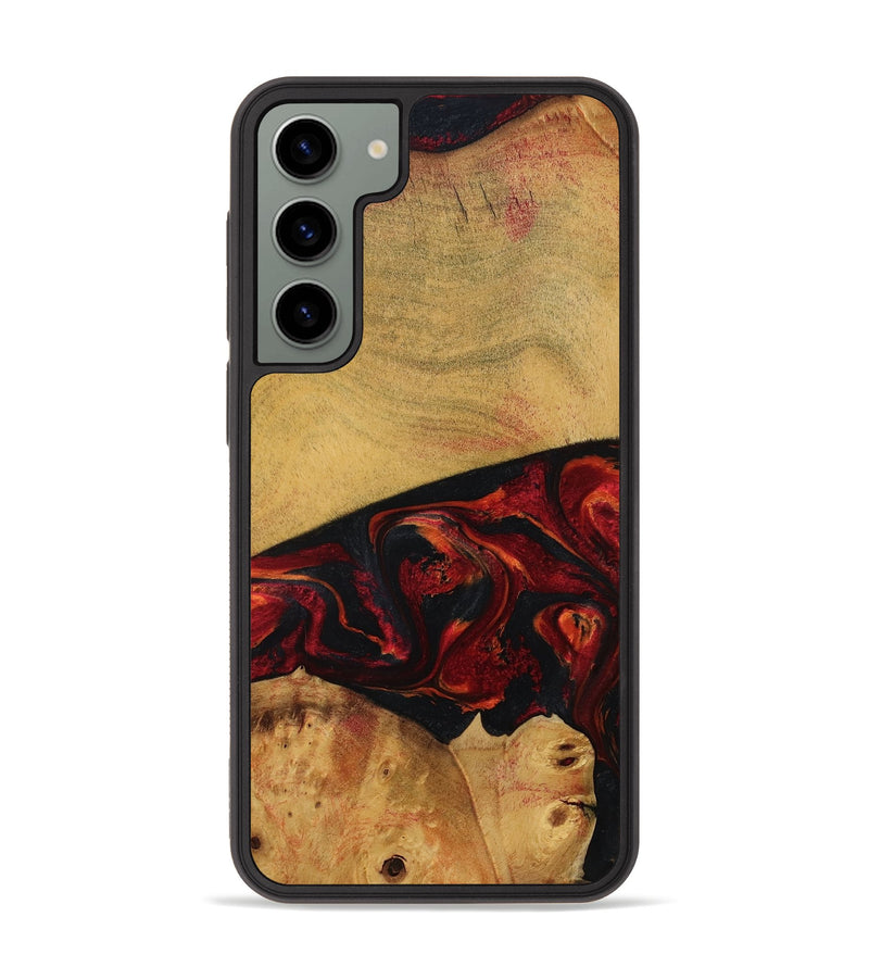 Galaxy S23 Plus Wood Phone Case - Liz (Red, 784435)