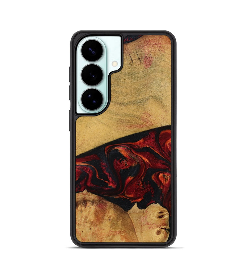 Galaxy S26 Wood Phone Case - Liz (Red, 784435)