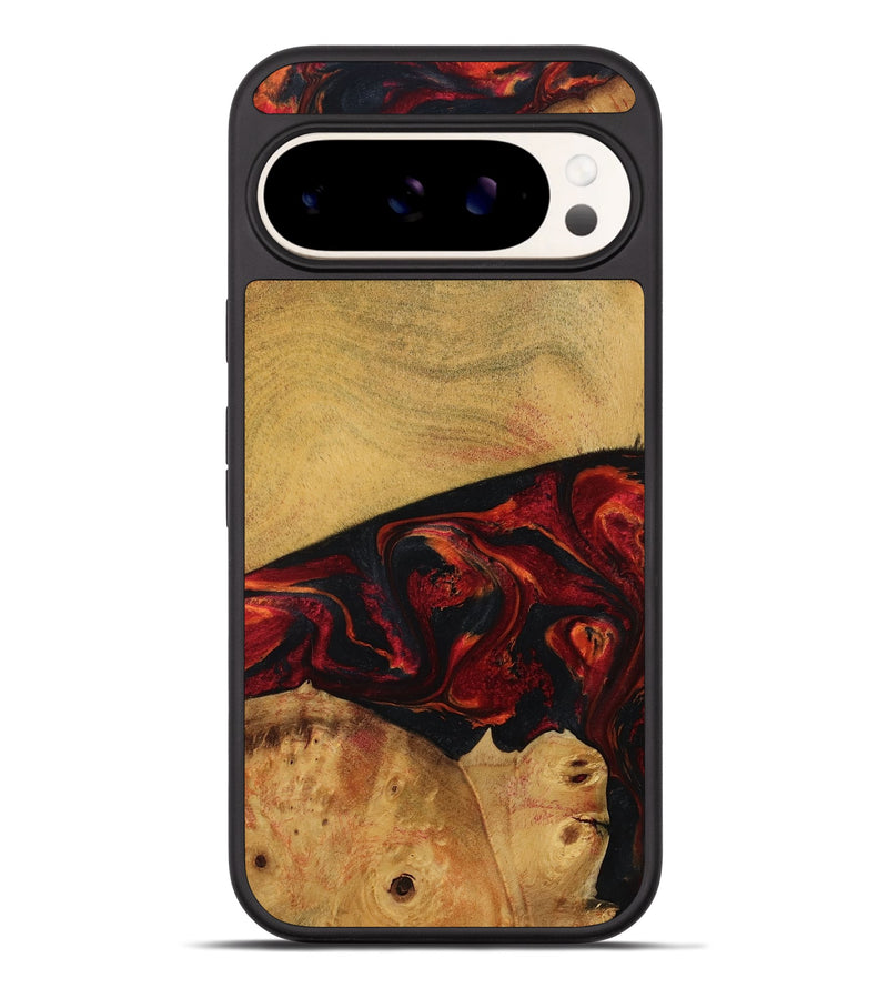 Pixel 9 Pro XL Wood Phone Case - Liz (Red, 784435)