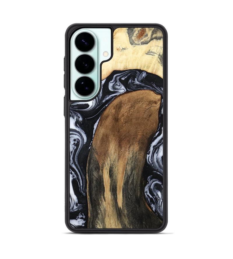 Galaxy S26 Plus Wood Phone Case - Iona (Black & White, 784440)